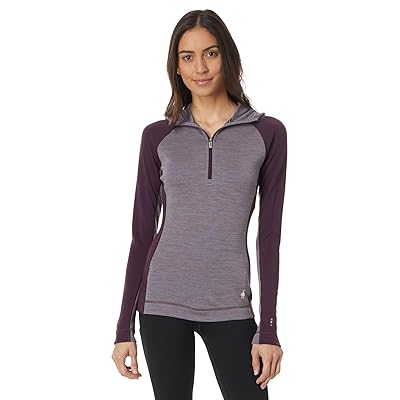 Smartwool Classic Thermal Merino Base Layer 1/2 Zip Hoodie Women