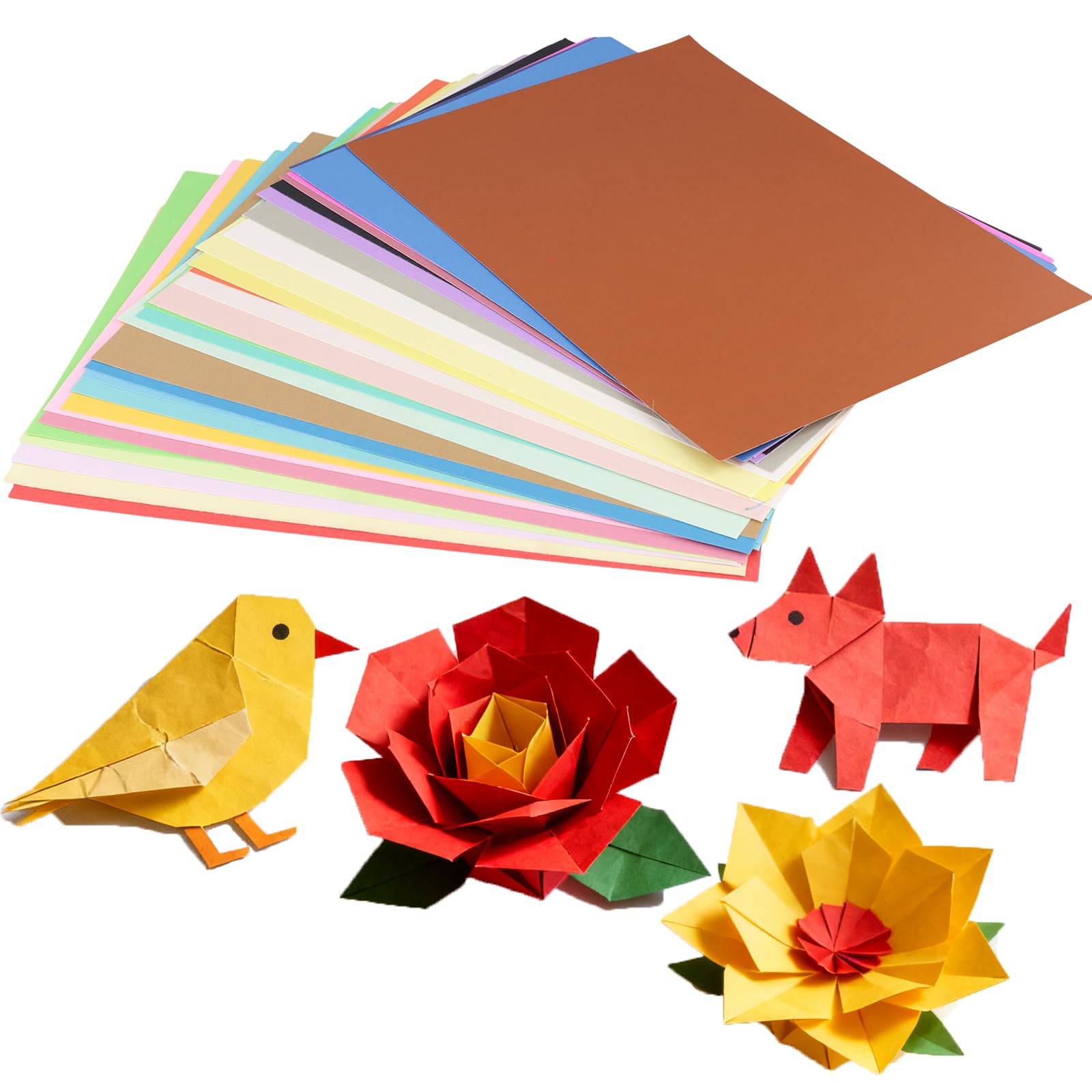 KEILEOHO Farbiges A4-Kartonpapier, Großpackung, 240 Blatt, 30 Farben sortiert, Konstruktionspapier 180 g/m², Bastelpapier für Bastelarbeiten, Scrapbooking, Kartenherstellung, Zeichnen