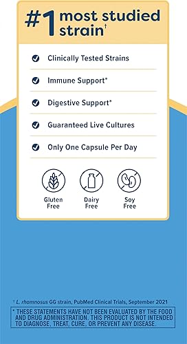 Miniatura 7 de Renew Life Probióticos para adultos 30 mil millones de CFU garantizados 12 cepas para hombres y mujeres estable en estantes sin lácteos ni soja