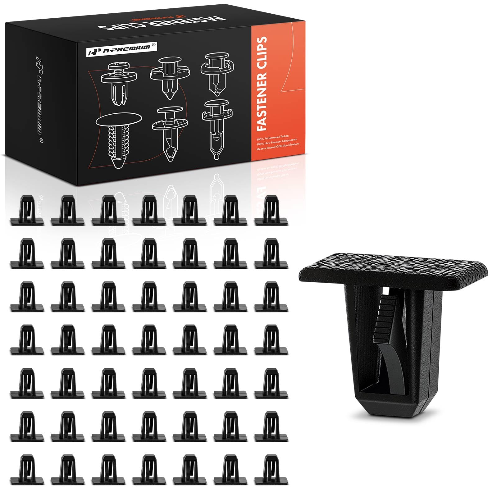Clips de nailon resistentes para panel basculante de Jeep Grand Cherokee de 1999 a 2006 8