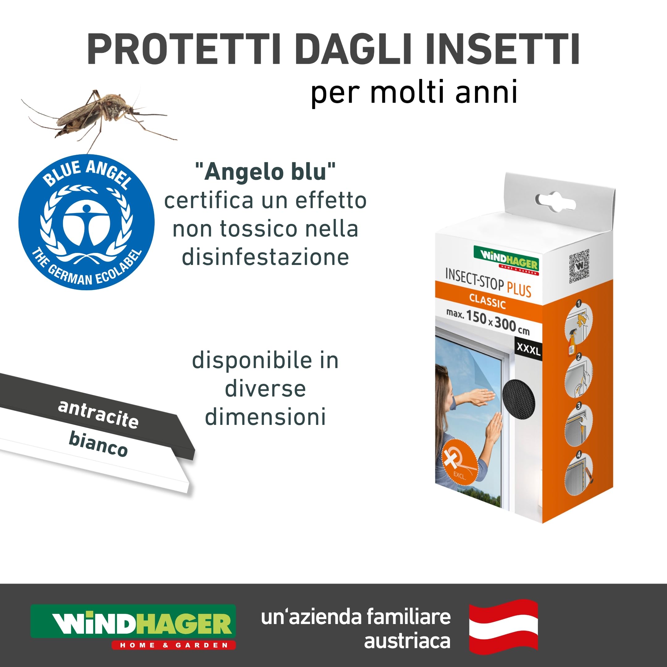 Zanzariera In Fibra Di Vetro 100x130 Cm - Rete Saldata Resistente UV, Per Finestre E Porte - Foto 4