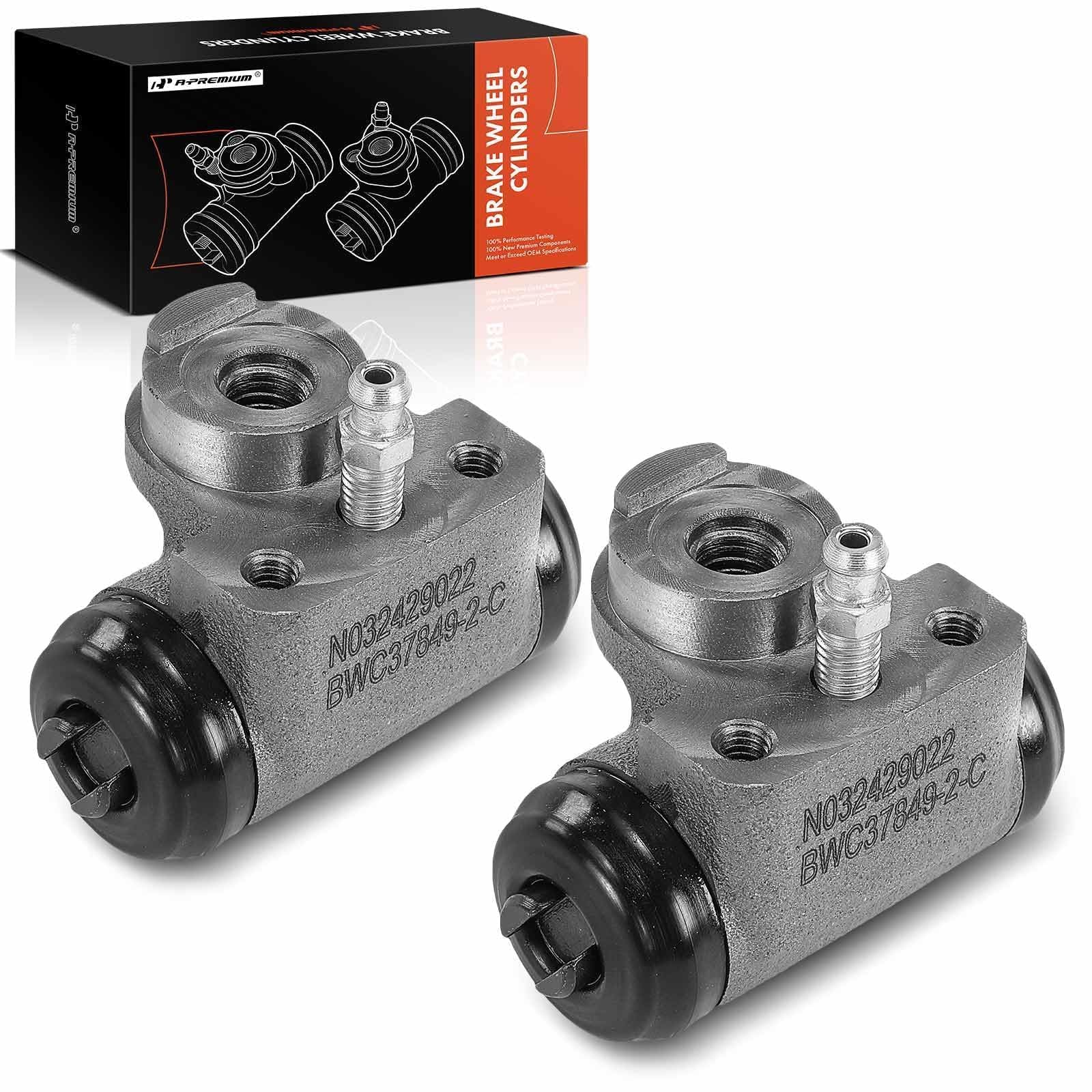 Amazon.com: A-Premium Rear Driver & Passenger Drum Brake Wheel