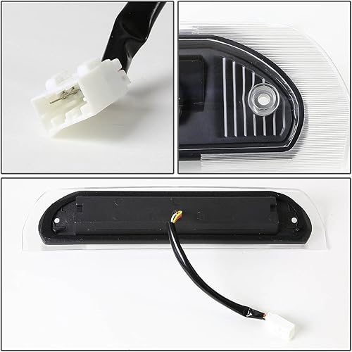 Miniatura 4 de DNA MOTORING 3BL-DRM02-LED-RD - Tercera luz de freno LED de montaje alto con lente roja compatible con Dodge Ram 150003-09 Ram 2500 3500 02-08