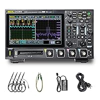 Vista 10 de Osciloscopio digital Rigol DHO924S de 250MHz de banda de frecuencia + resolución vertical de 12 bits + velocidad de muestreo máxima de 1.25 GSa/s +