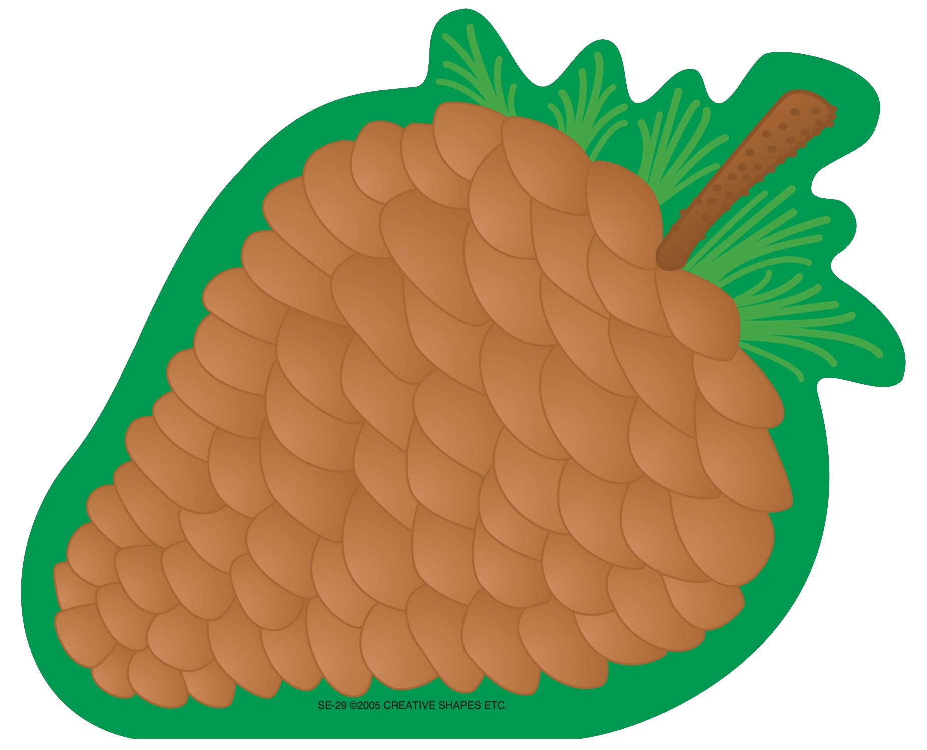 Pine Cone Large Notepad