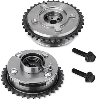 YEHERITAUTOPARTS Intake & Exhaust VVT Camshaft Sprockets for 2009-2012 Toyota RAV4 Camry 2.5L Highlander 2.7L - Replaces 13050-0V011 13070-0V011