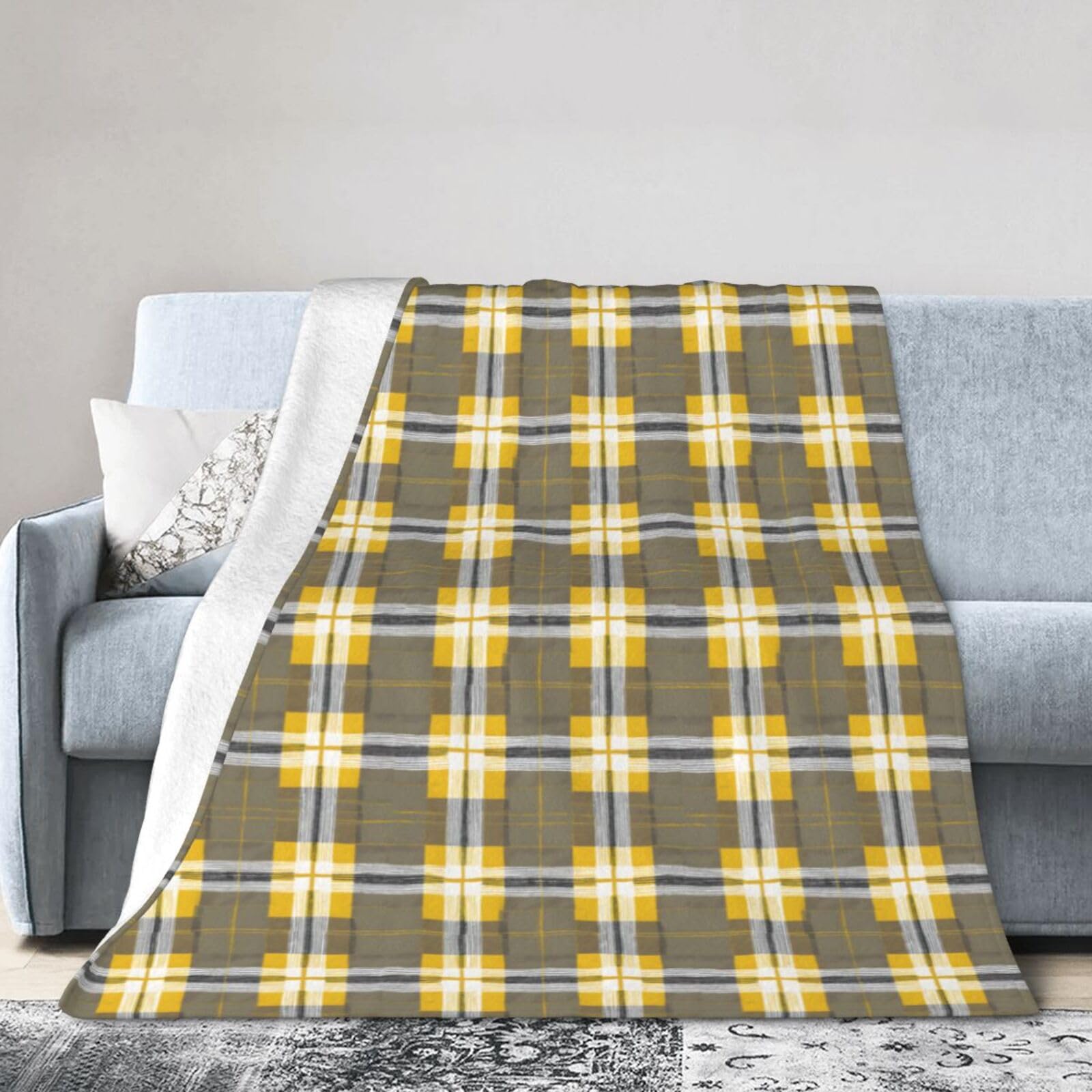 Couverture plaid lit et canapé portable pour vos moments cocooning au bureau ou à la maison