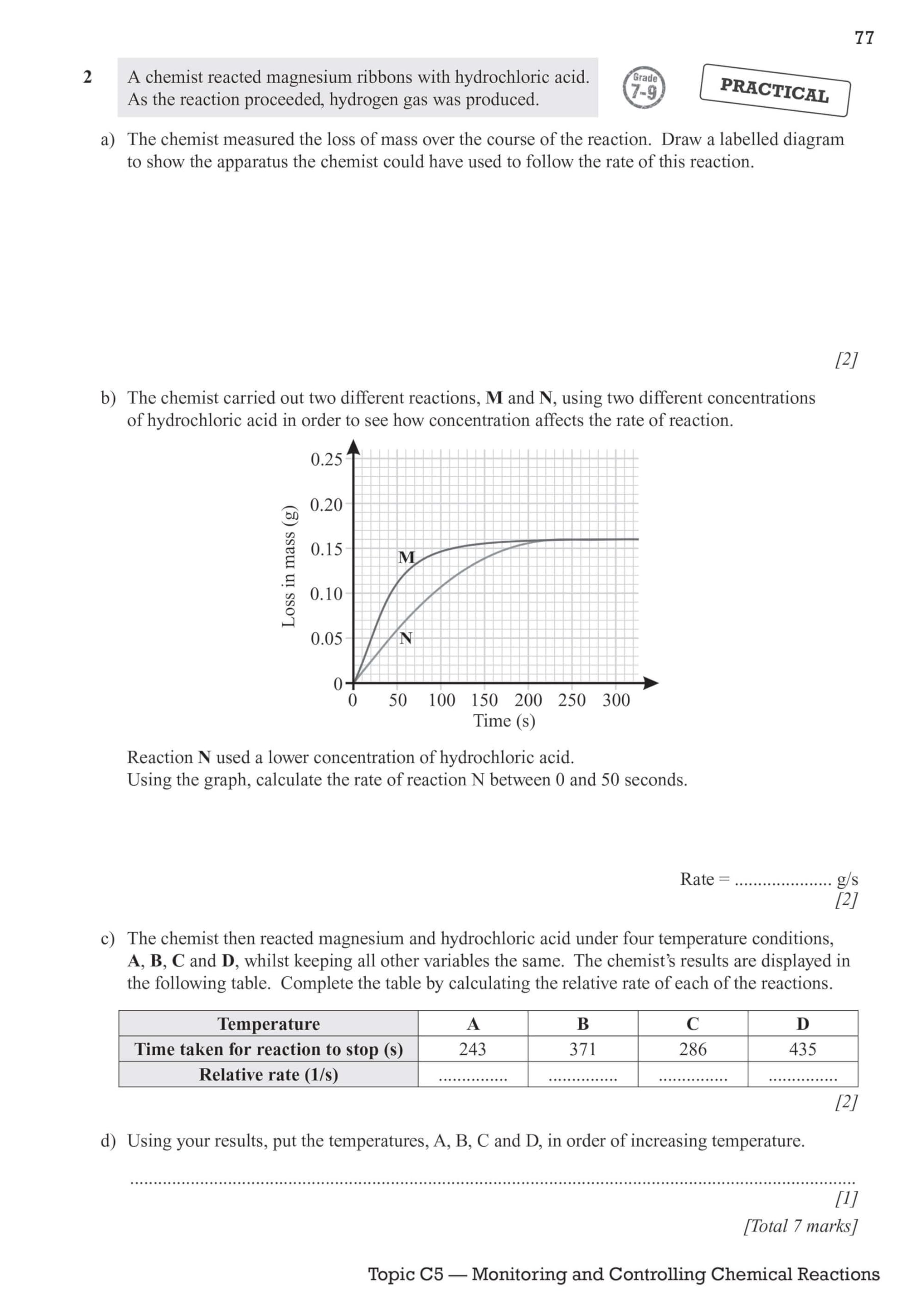 Grade 9 1 GCSE Chem OCR Gate Exam Wrkbk - Image 6