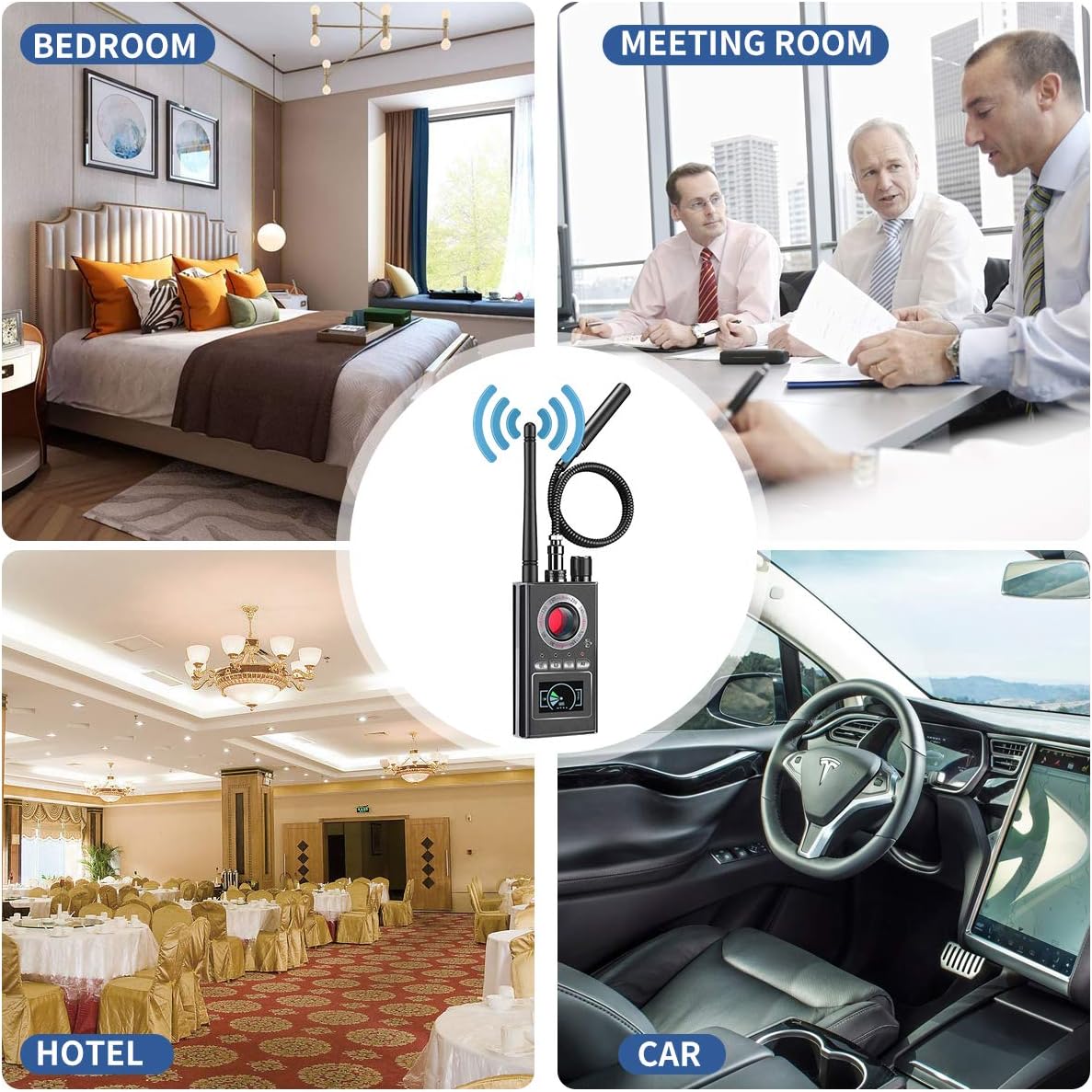 Chеареѕt 🛒 Anti Spy Detector & Bug Detectors for Anti Tracking, Hidden Spy Camera Detector Tracking Device Scanner Detector Prоduсt Dеаl Anti Spy Detector & Bug Detectors for Anti Tracking, Hidden Spy Camera Detector Tracking Device Scanner Detector
