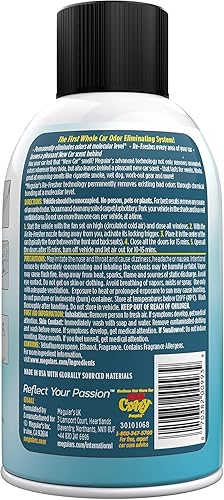 Miniatura 9 de Meguiar's G16402 - Eliminador de olores para todo el automóvil, 2.5 onzas, (paquete de 6)
