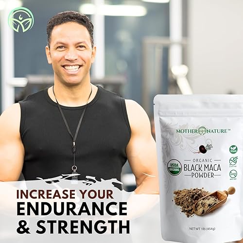 Miniatura 3 de Polvo de raíz de maca negra orgánica + cápsulas rompedoras de piedra Chanca  Energía, urinario e interno  Suplemento herbario natural para hombres y