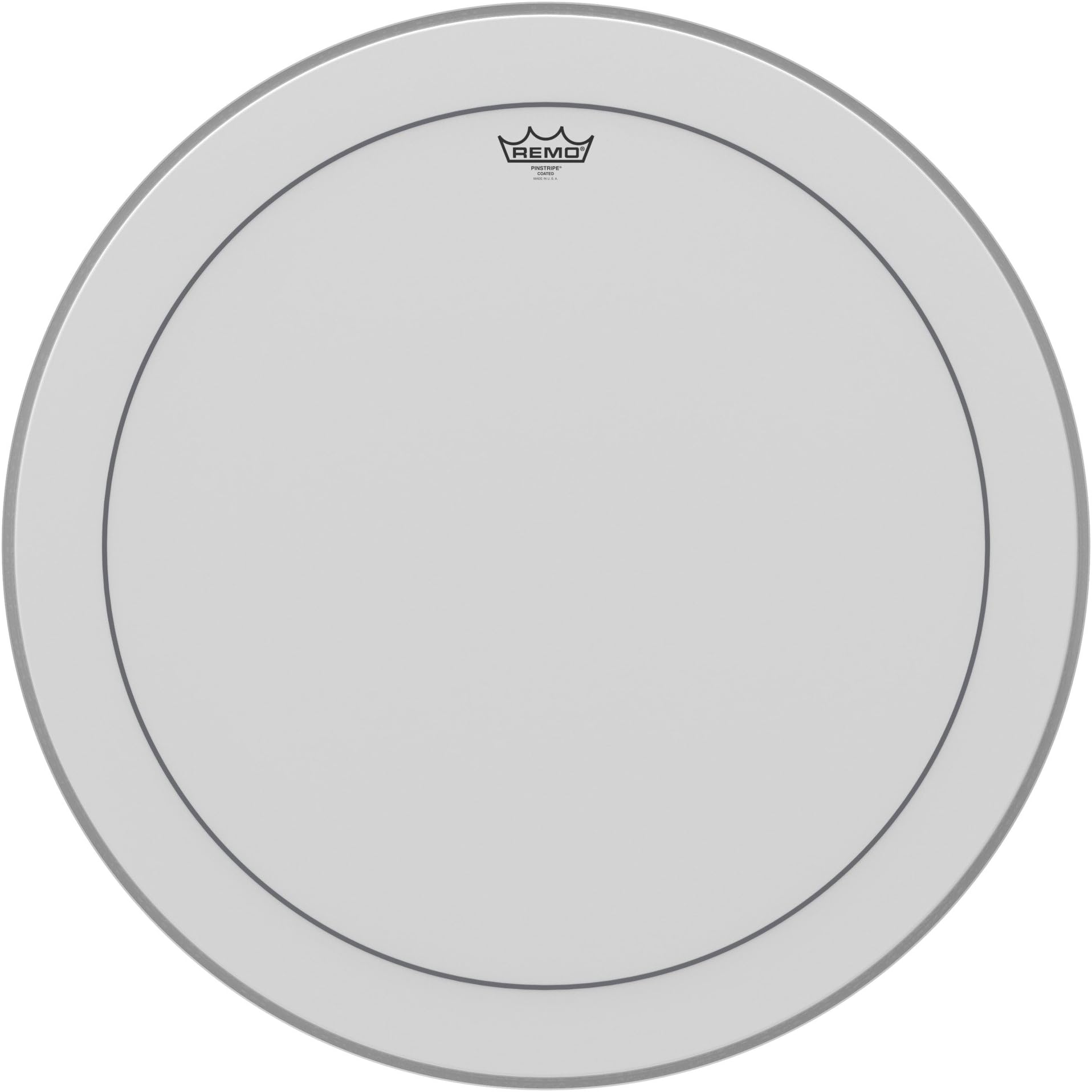Remo Pinstripe Coated Bass Drumhead, 28" Musical Instruments
