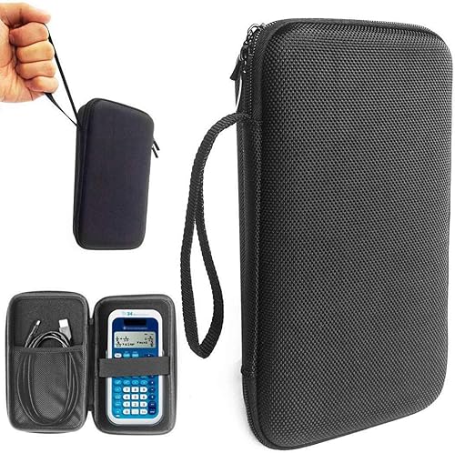 Estuche rígido compatible con calculadora científica Texas Instruments TI-34 MultiView