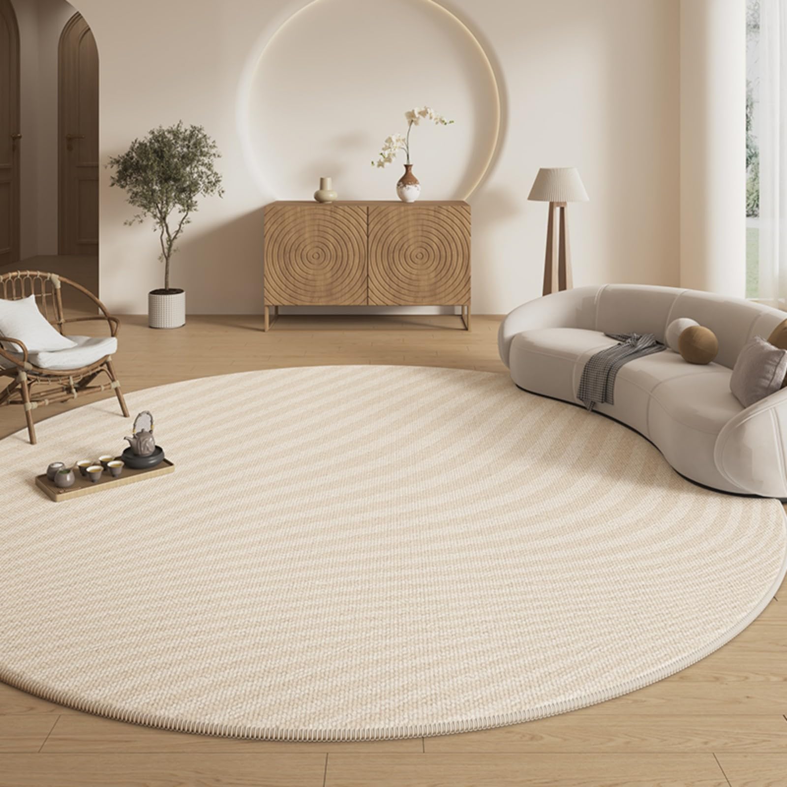 Tapis de chevet épais en peluche pour créer un cocon doux dans la chambre