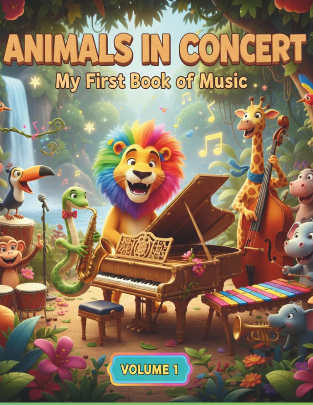 Animals In Concert: My First Book Of Music and Instruments (The PeekaNylaBoo Animals In Concert)