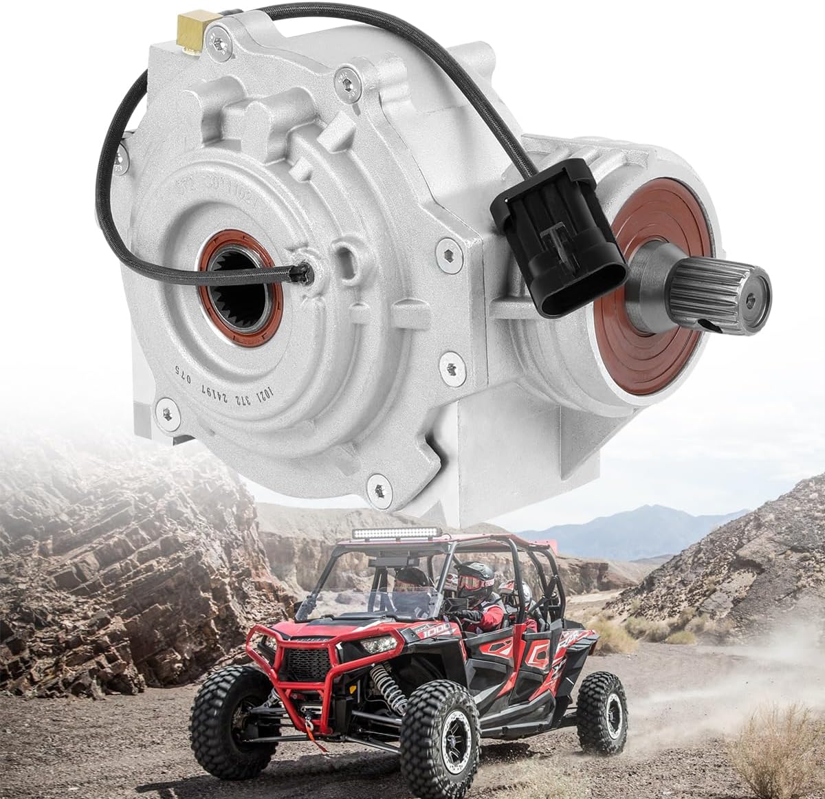 Front Differential Compatible with Polaris Ranger 2011-2023 RZR,ACE 500,570,800,900,1000,Brutus/HD 2013 2014,Repalce#1333750 1333104 1337046 1334309 UTV ATV diff