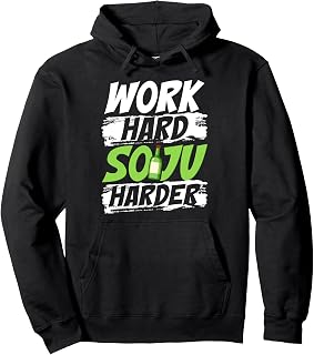 Korea Soju Alcohol Drinking Food Kpop Pullover Hoodie