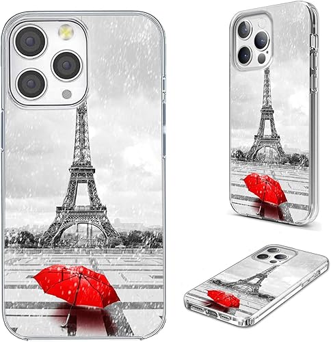 Miniatura 8 de Funda para iPhone 14 Pro para mujeres, hombres y niñas, protección completa, a prueba de golpes, delgada, suave de TPU transparente, diseño para