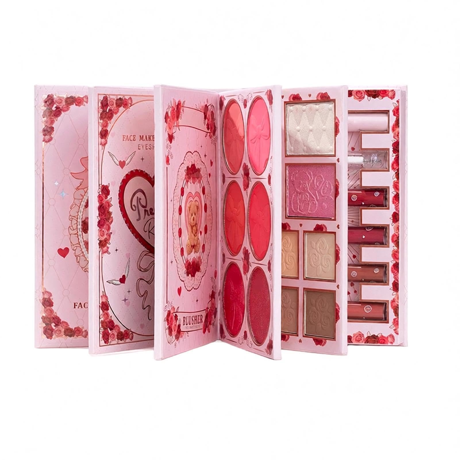 Make-up Palette Mit Rouge und Highlighter