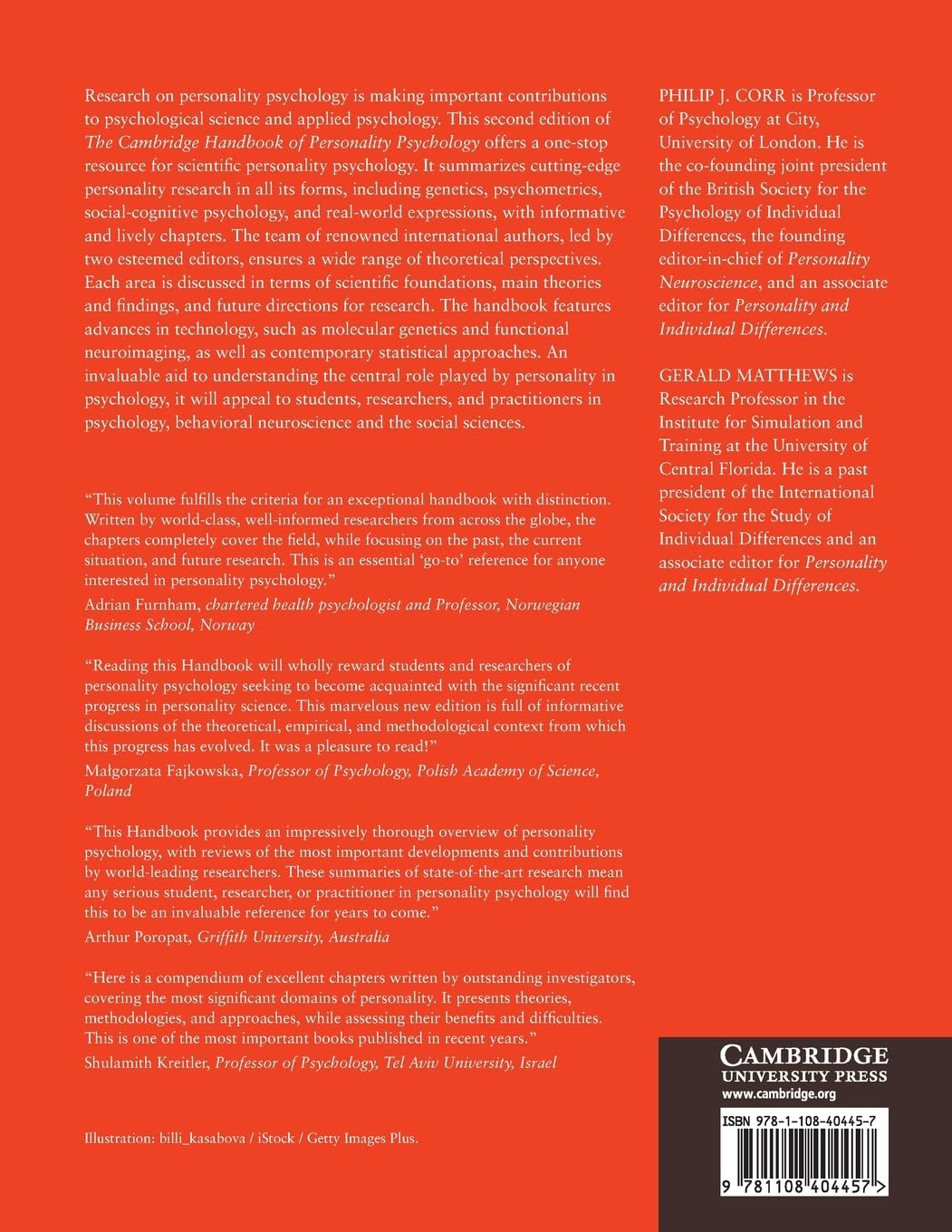 The Cambridge Handbook of Personality Psychology (Cambridge Handbooks in Psychology)