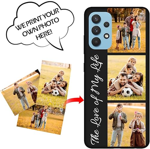 Miniatura 5 de SuSuTiFy CustomPhoneCaseforSamsung Galaxy A32 4G,PersonalizedMulti-PictureShock-ResistantSlimSoft