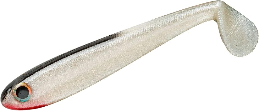 Yum Lures Money Minnow Original Soft Plastic Minnow Swim-Bait Paddle-Tail Fishing Lure, Tennessee Shad, 5
