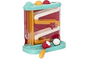 Battat - Pound-a-Ball Toy - Ball Maze - Hammer & Ball Puzzle...