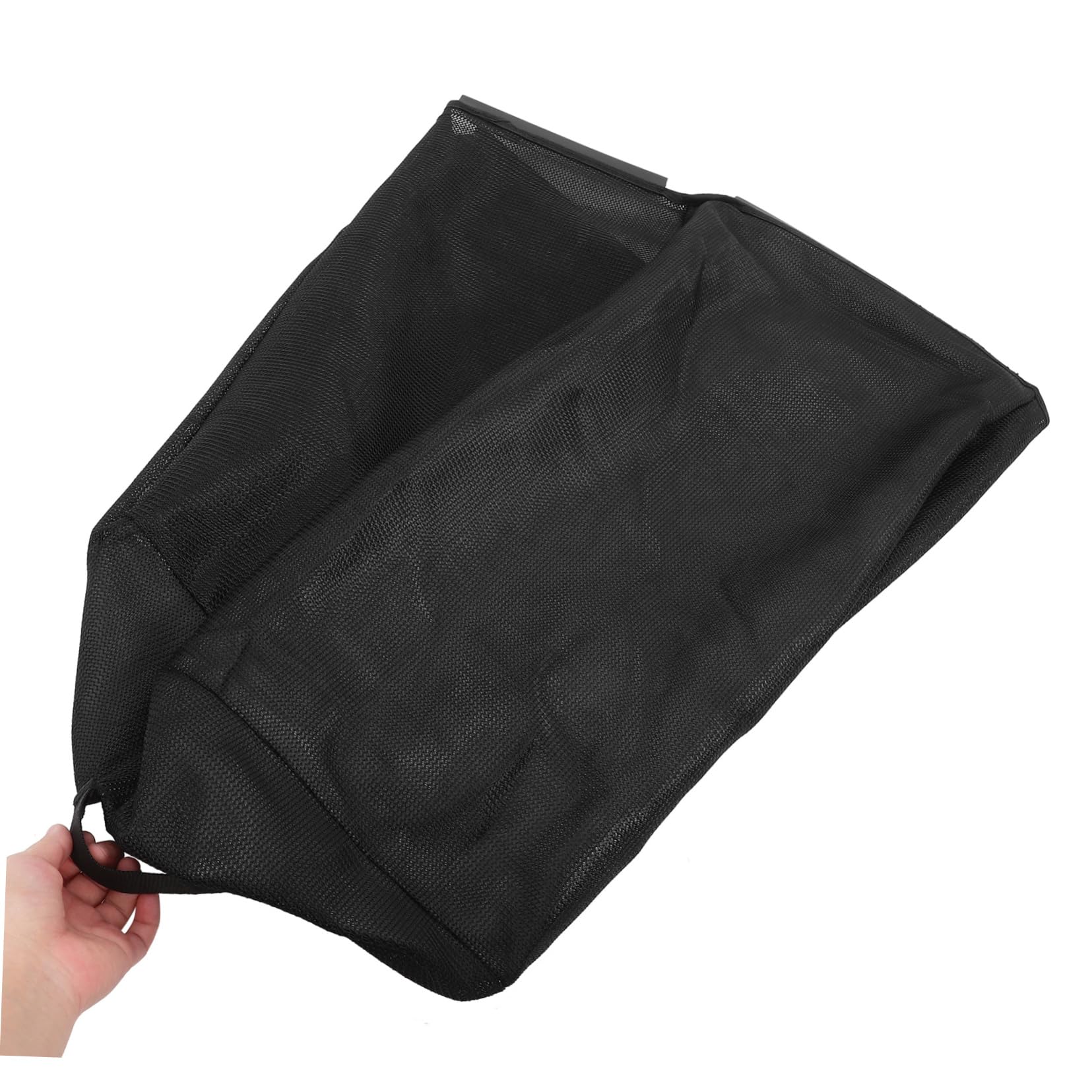 SUPVOX Sacco Raccoglierba per Tosaerba e Trattorino, in Nylon Nero, Resistente e Facile da Smontare, per Cortile e Giardino
