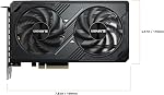 GIGABYTE GeForce RTX 5060 WINDFORCE OC 8G Graphics Card, 8GB 128-bit GDDR7, PCIe 5.0, WINDFORCE Cooling System, GV-N5060WF2OC-8GD Video Card