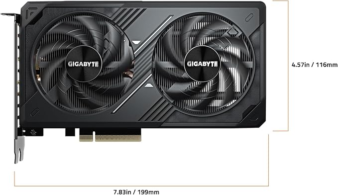 Tarjeta de Video GIGABYTE GeForce RTX 5060 WINDFORCE OC 8G miniatura 6
