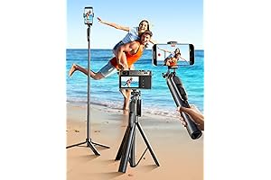 Super Stable LISEN Cell Phone Tripod with Remote Control