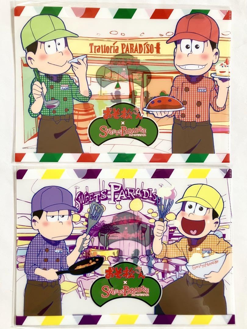 Amazon.co.jp: おそ松さん スイパラ クリアファイル 5枚 セット