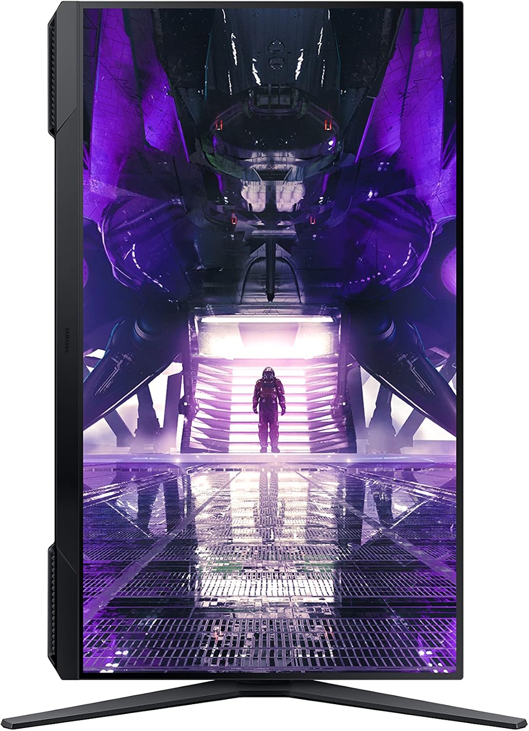 Samsung Monitor Gaming Odyssey G3 (S27AG322), Flat, 27, 1920x1080 (Full HD), VA, 165 Hz, 1 ms, FreeSync Premium, HDMI, Display Port, Ingresso Audio, HAS, Pivot, Flicker Free, Eye Saver Mode Samsung Monitor Gaming Odyssey G3 (S27AG322), Flat, 27, 1920x1080 (Full HD), VA, 165 Hz, 1 ms, FreeSync Premium, HDMI, Display Port, Ingresso Audio, HAS, Pivot, Flicker Free, Eye Saver Mode