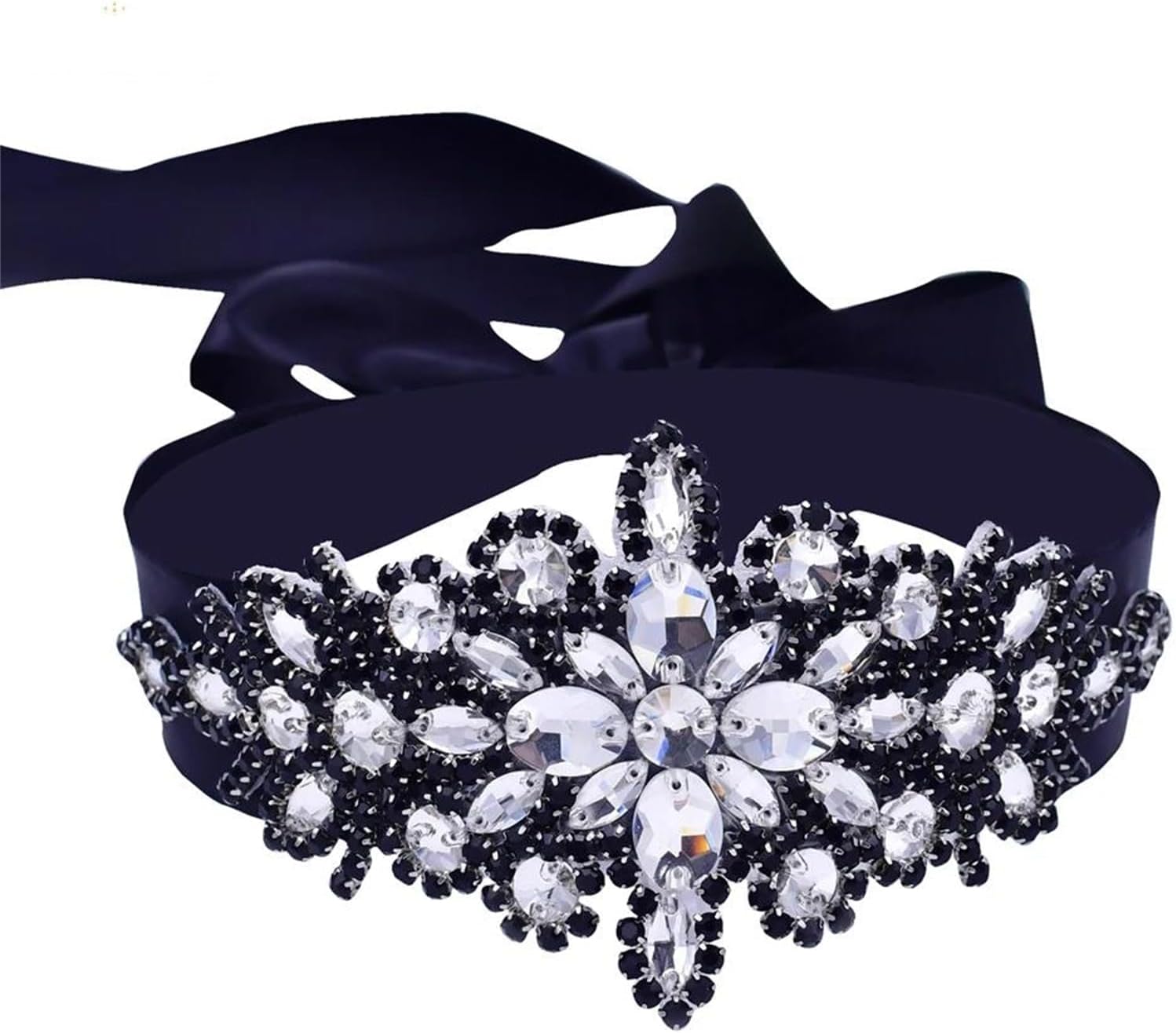 Women’S Luxury Diamond Wedding Sash Bridal Belt With Rhinestone Applique For Party Dresses And Holiday Evening Gowns