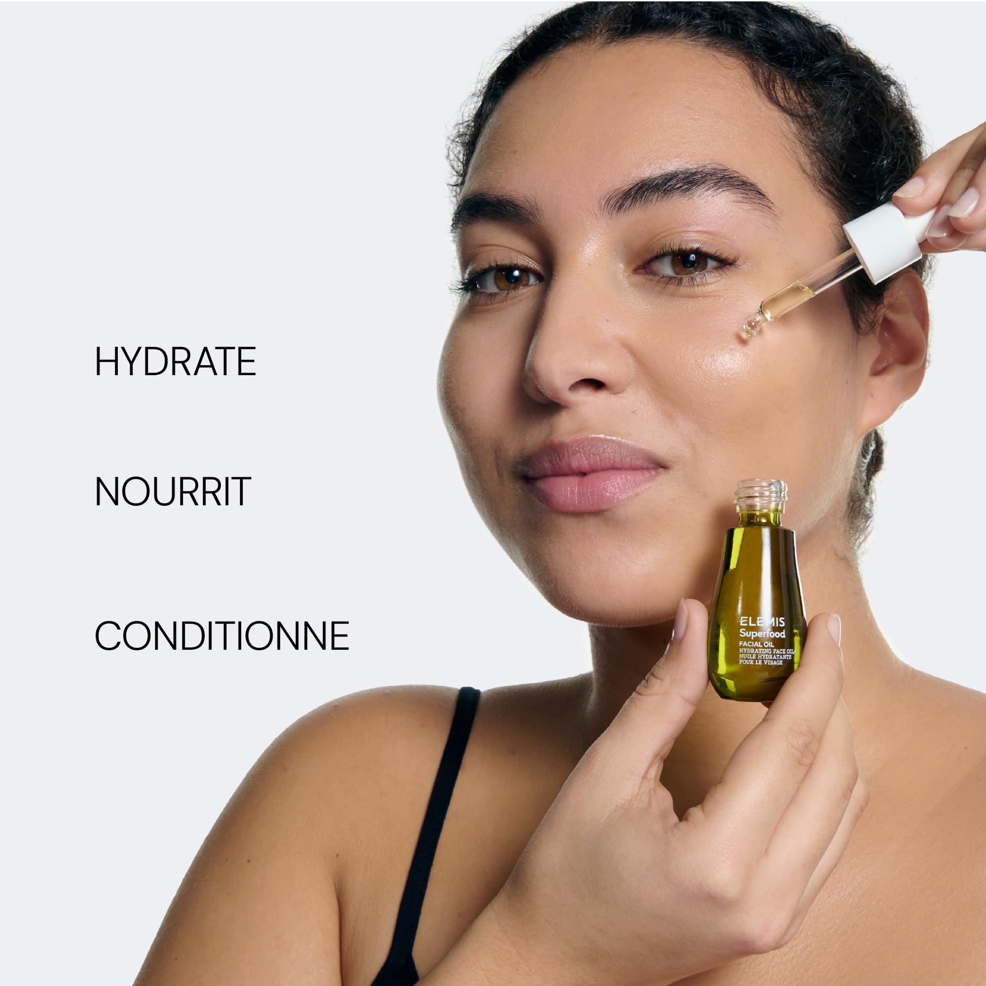 ELEMIS Pro-Collagen & Superfood Facial Oils, Cliniquement Prouvé – Huile Visage Légère non Grasse et Végan, Hydrate, Repulpe et Lisse, Huile-Sérum Visage Anti-Âge contre Rides et Ridules