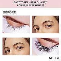 Vista 5 de 500 Promades Eyelash Fans 5D-20D, 0.03-0.05-0.07 Thickness, C/CC/D Curls, 8-18mm Volume Lash Extensions Premade Lash Fans Pro Pre Made False