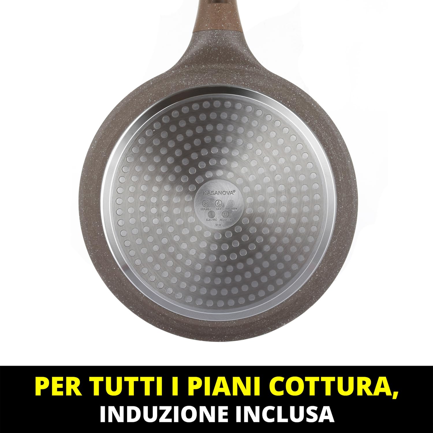KASANOVA Crepiera 24 cm antiaderente 0 grassi