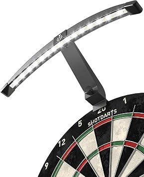 Dartboard Light, Dimmable Dart Board Lighting with 3m Cable