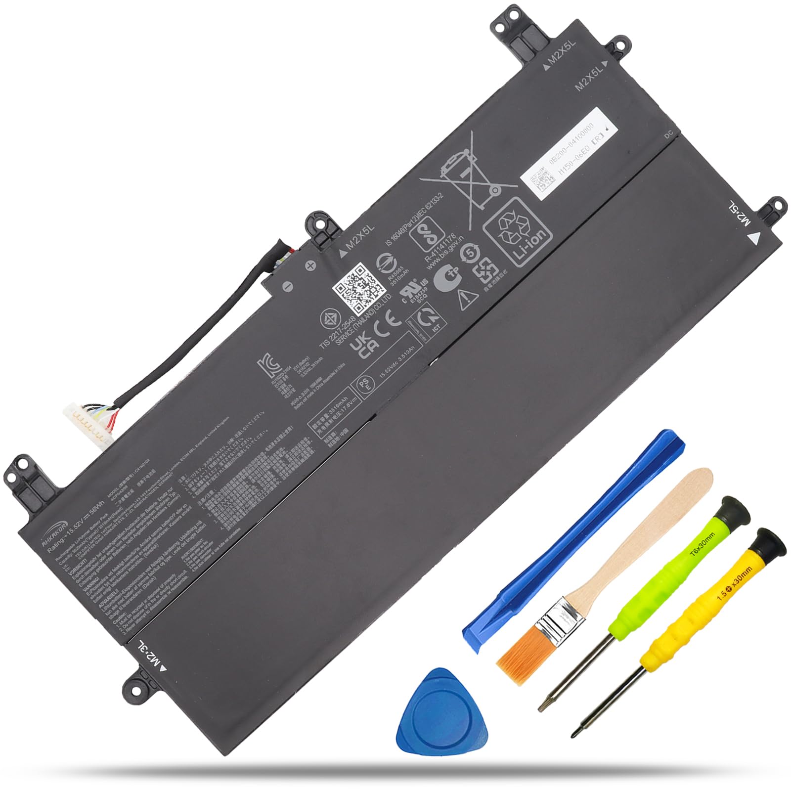 Amazon.com: RHKRKQN C41N2102 Laptop Battery Replacement for Asus 