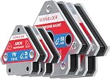 YESWELDER Schweißmagnete 25 lb & 50 lb, 4er-Set
