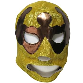 ルチャリブレマスク 黒と金 角付き Amazon.co.jp: 【プロレスマスク】暗黒の虎 二代目 ブラック