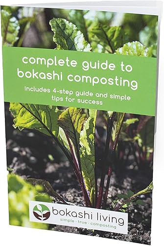 Miniatura 7 de Kit de iniciación de compostaje Bokashi de 1 contenedor (incluye 1 contenedor bokashi, 1.75 libras de salvado bokashi e instrucciones completas)