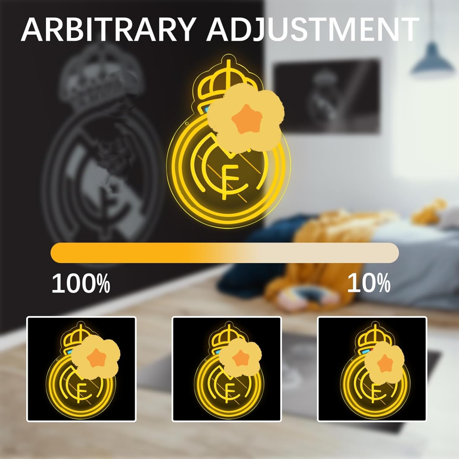 Football Neon Signs for Wall Decor, Dimmbale Really Led Football Lights for Man Cave Bedroom, Game Room, Man Cave Decor and Best Gifts for Sports Fans - Image 6