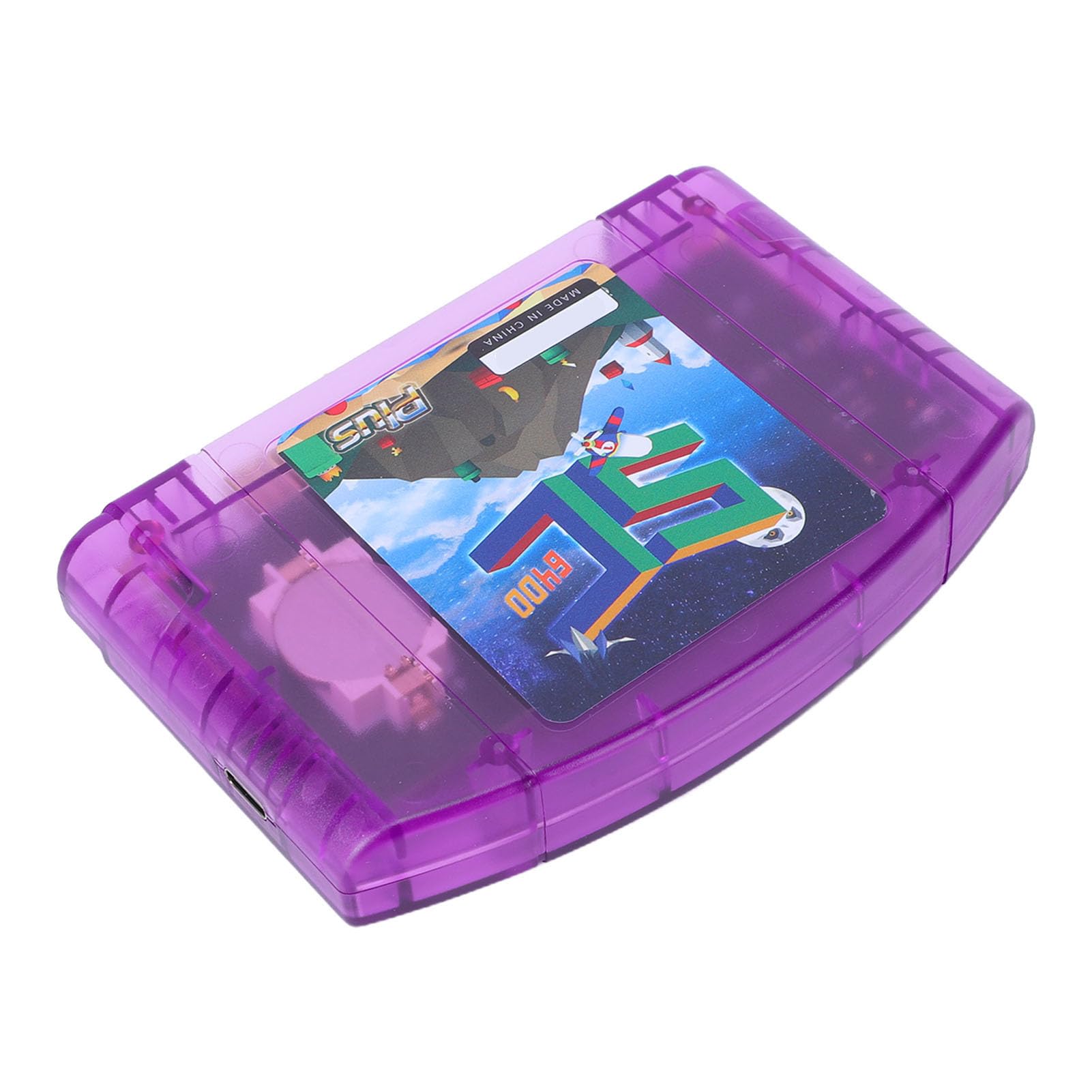 Annadue Cartuccia di Gioco Open Source Adatta per N64, Supporto per Cartuccia di Gioco retrò per 64DD, di a Lettura Rapida (#2)