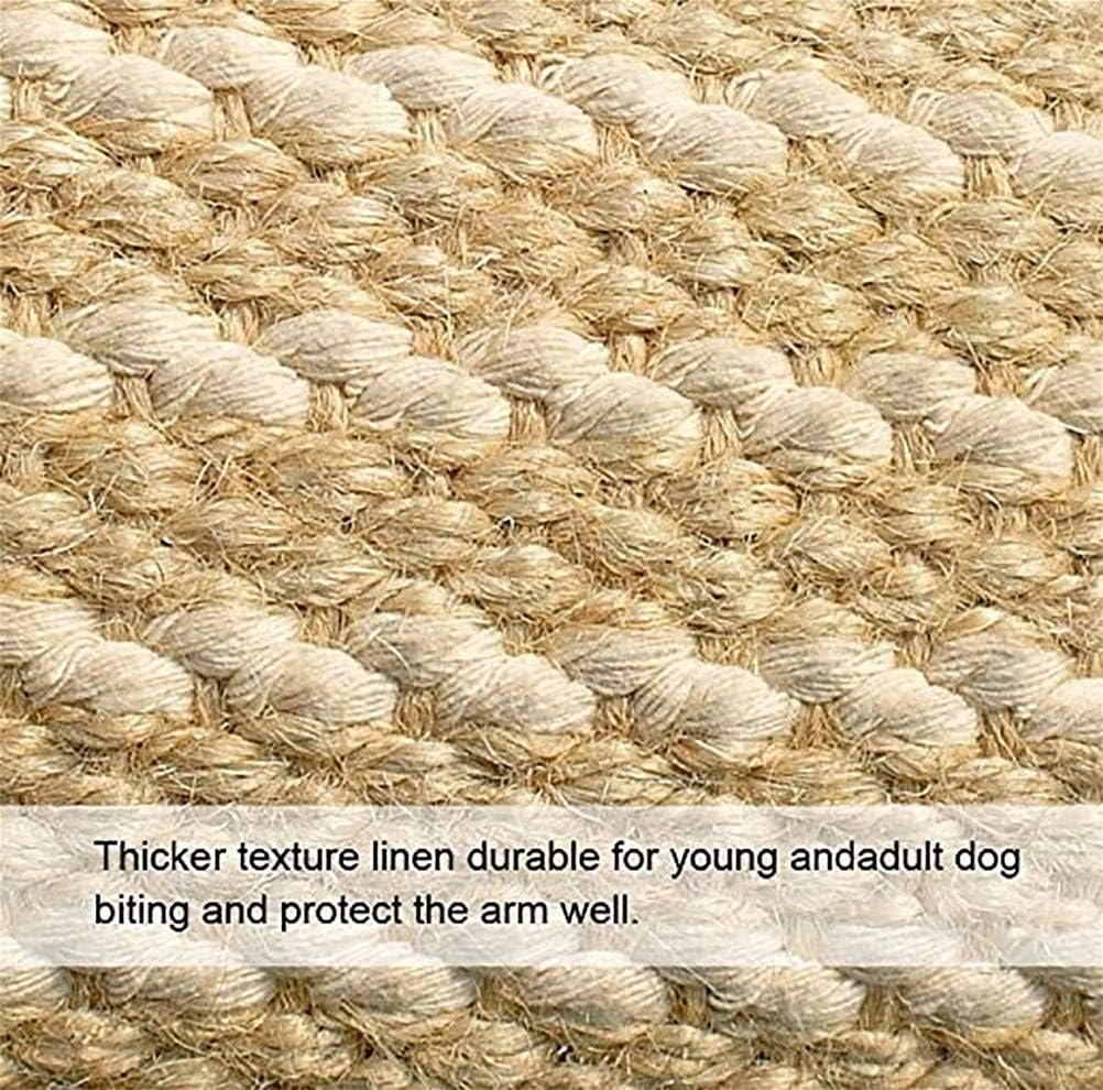 犬のかみ傷の訓練ジュートの腕の袖、若い犬のためのかみ傷の保護犬の訓練は両腕に合う