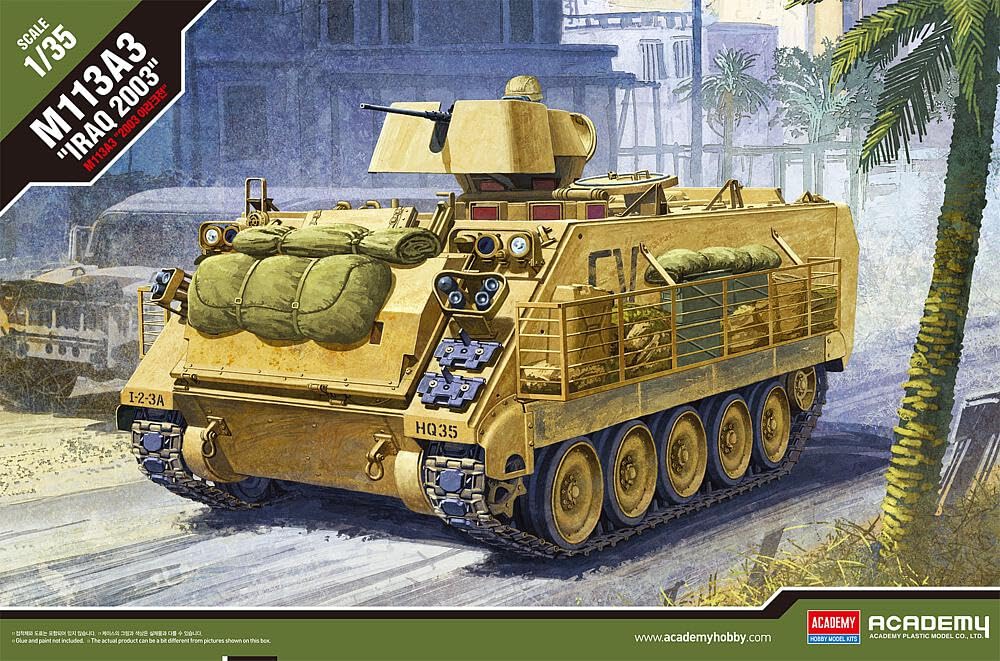M113 APC 1/35 ジオラマ 金賞受賞 Amazon | アカデミー 1/35 M113 IRAQ Ver プラモデル 13211