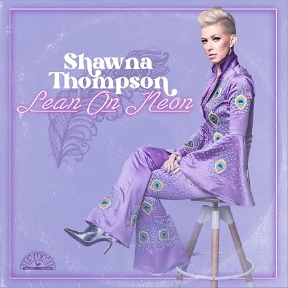 Lean On Neon (Vinil Roxo) por Shawna Thompson, capa do álbum