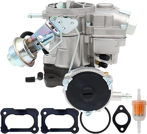 Miniatura 7 de NENKUTEN Carburador de 2 barriles para Rochester 2GC Chevy 5.7L 350 6.6L 400 motores para Chevrolet Small Block C10 C20 C30 1975-1980 Bel Air