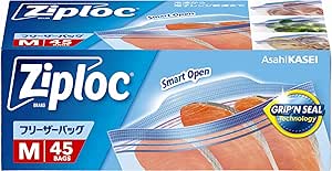 ジップロック フリーザーバッグ(低温調理向け耐熱袋)