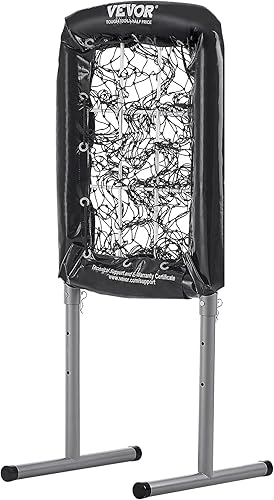Miniatura 9 de VEVOR 9 Hole Baseball Net, Softball Baseball Training Equipment for Hitting Pitching Practice, Heavy Duty Height Adjustable Trainer Aid with Strike